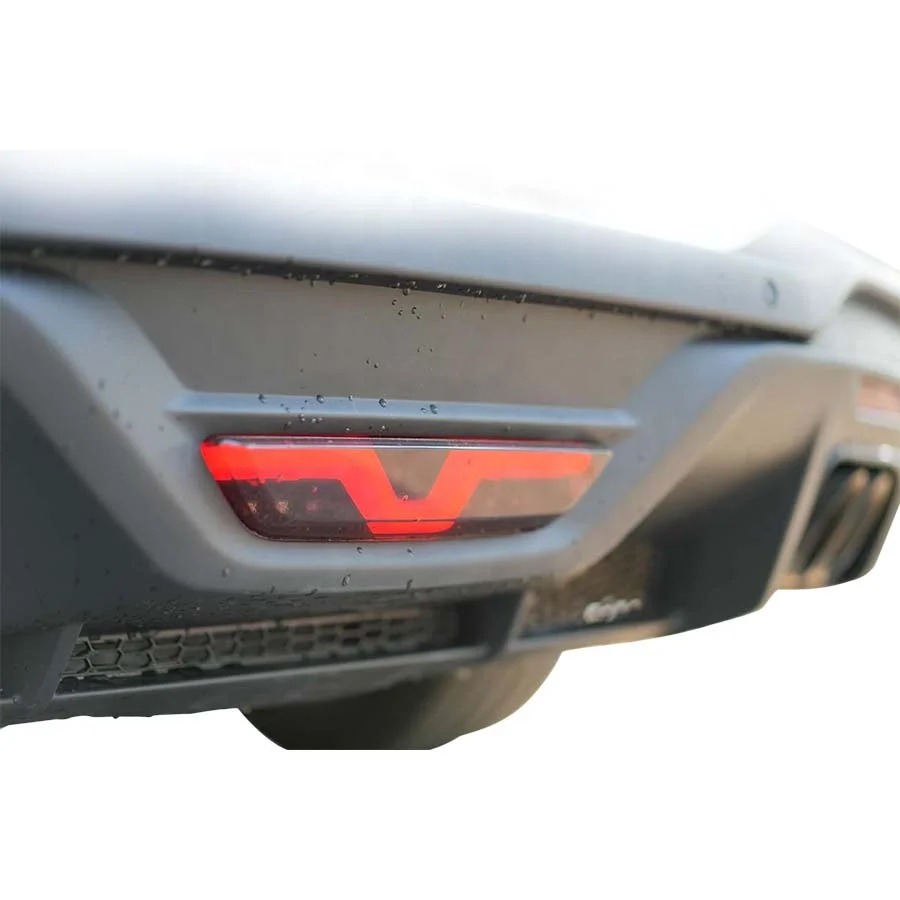 New for  Mustang Dark Horse Fog Lights Rear Diffuser Bumper Lip Body Kits